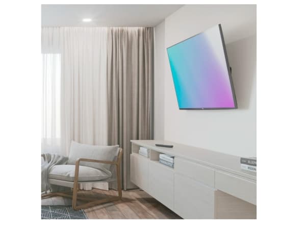 Hama 00220802, 66 cm (26"), 75 x 75 mm, 100 x 100 mm, -15 - 10°, teräs, musta