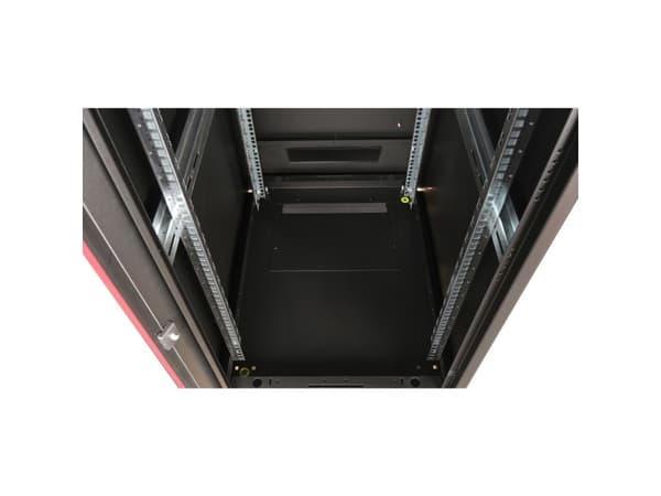 ROLINE 26.21.0222, Fristående rack, 26U, 600 kg, Kuggskenor, Justerbara fötter, 60,7 kg