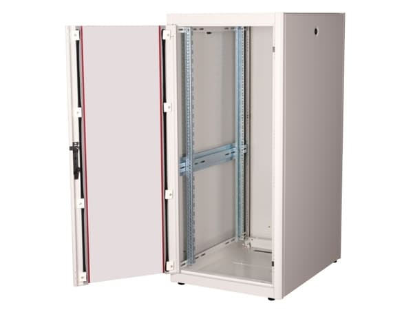 ROLINE 26.21.0036, Fristående rack, 26U, 600 kg, Kuggskenor, Justerbara fötter, 59 kg