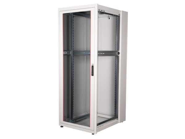 ROLINE 26.21.0044, Frittstående hylle, 42U, 600 kg, Rack skinner, Justerbare bein, 113,8 kg