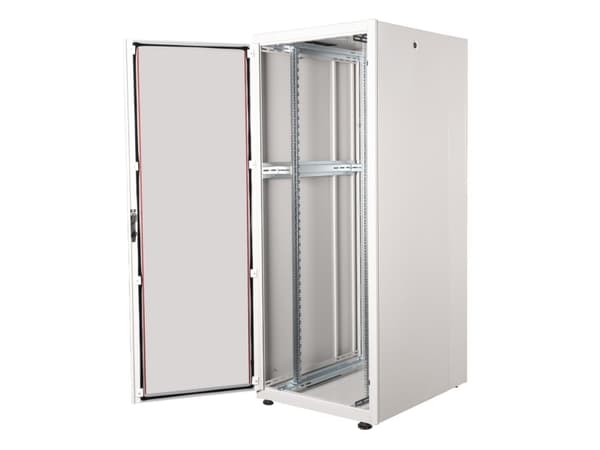 ROLINE 26.21.0044, Frittstående hylle, 42U, 600 kg, Rack skinner, Justerbare bein, 113,8 kg