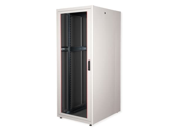 ROLINE 26.21.0044, Frittstående hylle, 42U, 600 kg, Rack skinner, Justerbare bein, 113,8 kg