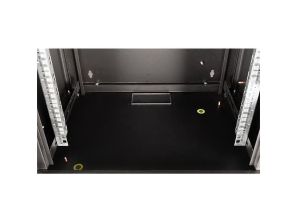 ROLINE 19 tuuman seinäkotelo Pro 7 U 600x450 WxD musta - Seinäkotelo (26.21.0170)