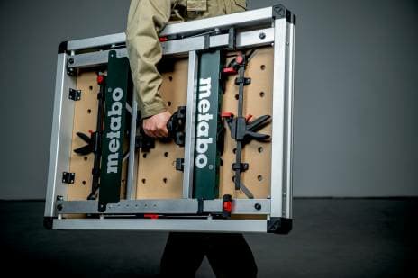 Metabo MWB 100, Beige, Metallisk, Tre, Rektangulær form, 4 ben, H-ben, 710 mm
