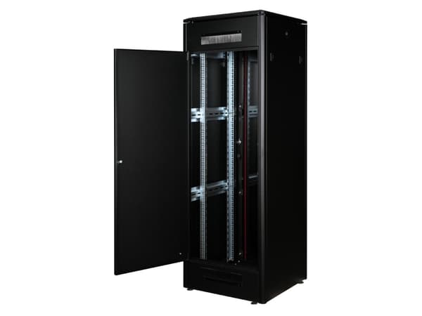 ROLINE 26.21.0229, Fristående rack, 36U, 600 kg, Kuggskenor, Justerbara fötter, 76,1 kg