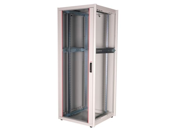 ROLINE 26.21.0047, Fristående rack, 42U, 600 kg, Kuggskenor, Justerbara fötter, 95,4 kg