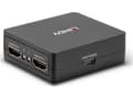 Miniatyrbild 1 av 2: Lindy 38358, HDMI, 2x HDMI, 3840 x 2160 pixlar, Svart, Metall, 60,5 mm