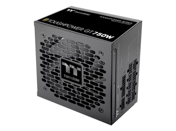 Thermaltake ToughPower GT 750W - Strømforsyning (intern) - ATX12V 3.1/ EPS12V - 80 PLUS Gold - AC 100-240 V - 750 watt - aktiv PFC - svart