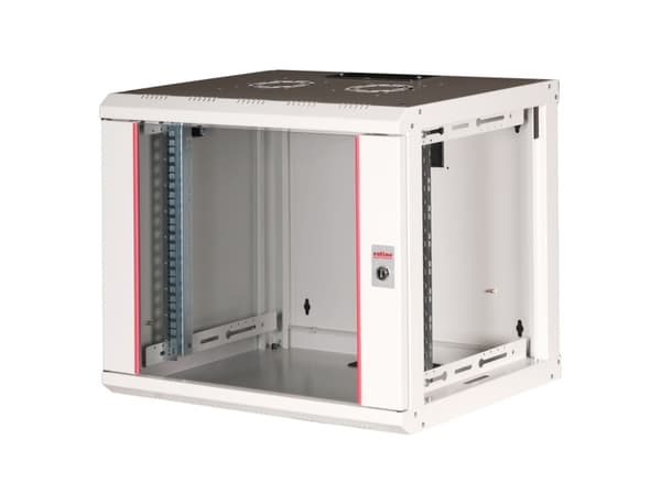 ROLINE 19 tuuman seinäkotelo Pro 9 U 450x600 WxD harmaa - Seinäkotelo (26.21.0002)