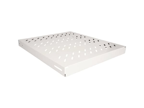 ROLINE 26.21.0280, Hylla till rackskåp, Grå, Stål, 50 kg, 1U, 48,3 cm (19")