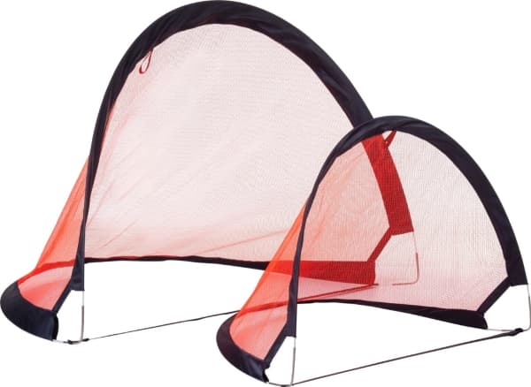 Pure2improve P2I350000, 800 mm, 600 mm, 600 mm, 2 pc(s), Football goal set, Fibreglass, Nylon
