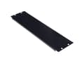 Miniatyrbilde 3 av 3: ROLINE 26.21.0095, Blankt panel, Sort, Stål, 3U, 480 mm, 133 mm