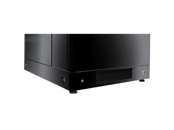 ROLINE 26.21.0240, Rackbase, Sort, Stål, 600 mm, 600 mm, 100 mm