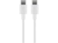 Miniatyrbild 1 av 5: Goobay 66315, 0,5 m, USB C, USB C, USB 2.0, 480 Mbit/s, Vit