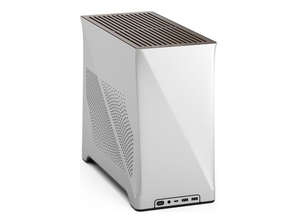 Fractal Design ERA 2 - - ITX - ingen strømforsyning (SFX / SFX-L) - sølv - USB/lyd