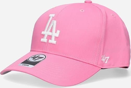 47 Brand 47 Brand MLB Los Angeles Dodgers Cap B-RAC12CTP-RSA Różowe One size
