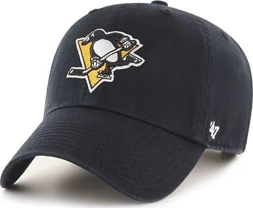47 Brand 47 Brand NHL Pittsburgh Penguins Cap H-RGW15GWS-BKB Czarne One size