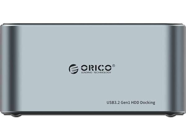 Orico docking station for 2.5&quot; / 3.5&quot; HDD / SSD, 5Gbps, USB-C to USB-C/A with cloning function (black)