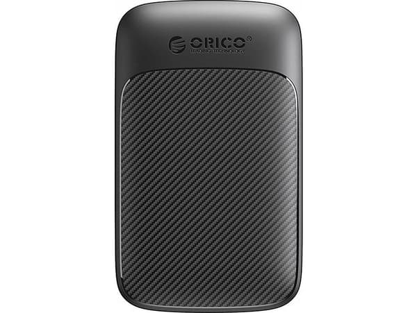 Orico-kabinett Orico 2020U3 HDD/SSD 2,5", 5 Gbps, USB-A til USB Micro-B (svart)