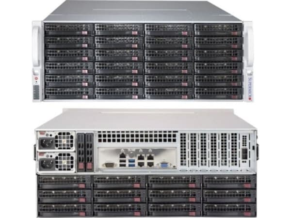 Supermicro CSE-847BE1C4-R1K23LPB4, teline, palvelin, harmaa, 1200 W, 3,5", 5 - 35 °C