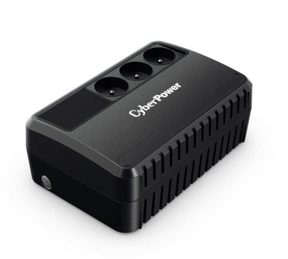 CyberPower BU650EG - UPS - AC 230 V - 360 watt - 650 VA - enkeltfase - Sealed Lead Acid (SLA) - utgangskontakter: 3 - svart