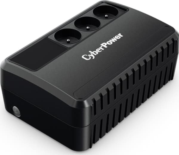 CyberPower BU650EG - UPS - AC 230 V - 360 watt - 650 VA - enkeltfase - Sealed Lead Acid (SLA) - utgangskontakter: 3 - svart