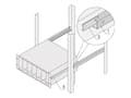Pikkukuva 2 / 2: TRITON SCHROFF-sovitin C-profiililla telineeseen asennettaville moduulikannattimille, 475 mm, 475 mm