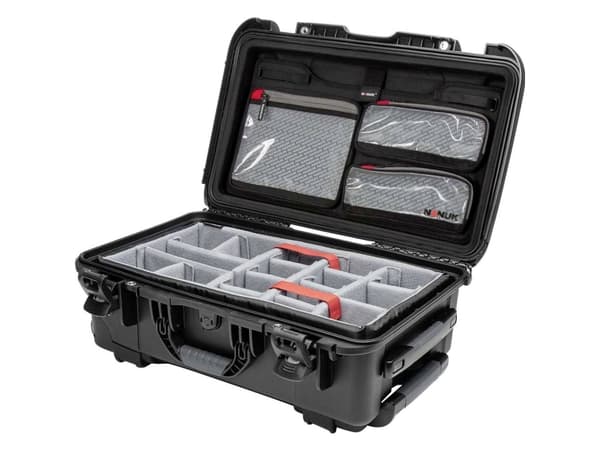 NANUK Transportkuffert Mod. 935 (B x H x T) 521 x 191 x 287 mm Sort 935S-060BK-0A0