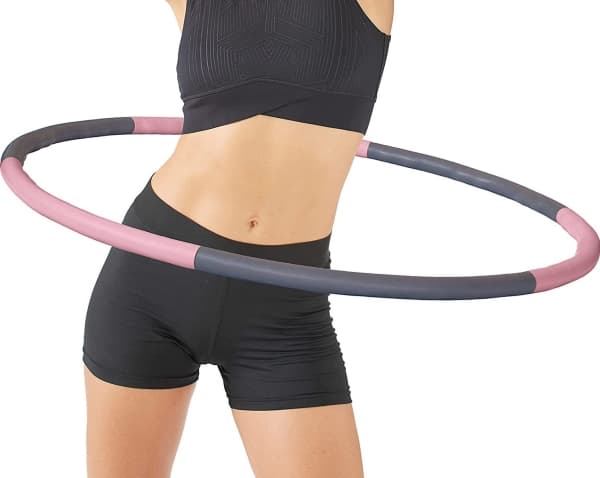 SCHILDKRÖT FITNESS HOOP grey-rose