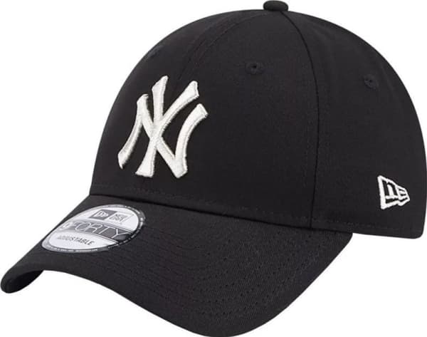 New Era New Era New York Yankees 940 Metallic Logo Cap 60364306 svart OSFM