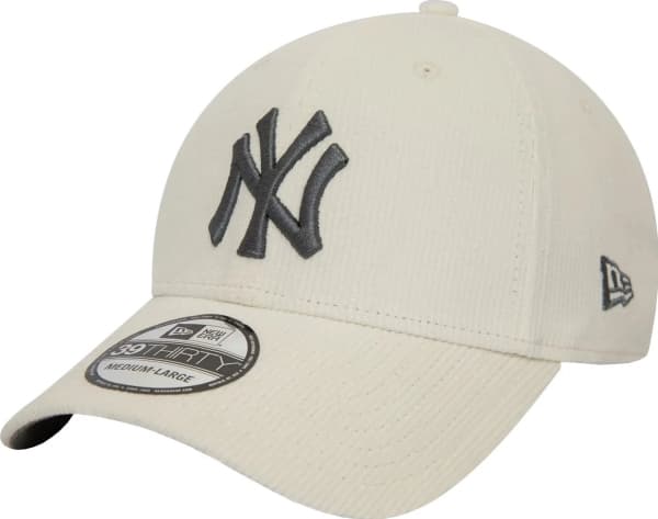 New Era New Era Cord 39THIRTY New York Yankees MLB Cap 60435055 Beżowe M/L