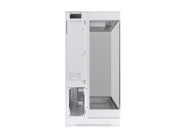 Thermaltake CTE - - sivupaneeli ikkunalla (karkaistu lasi) - ei virtalähdettä - lumi - USB/Audio