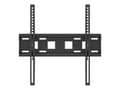 Miniatyrbilde 1 av 3: EDBAK FSM100 - Monteringssett (veggmontering) - fast - for flatpanel - svart - skjermstørrelse: 32"-55"