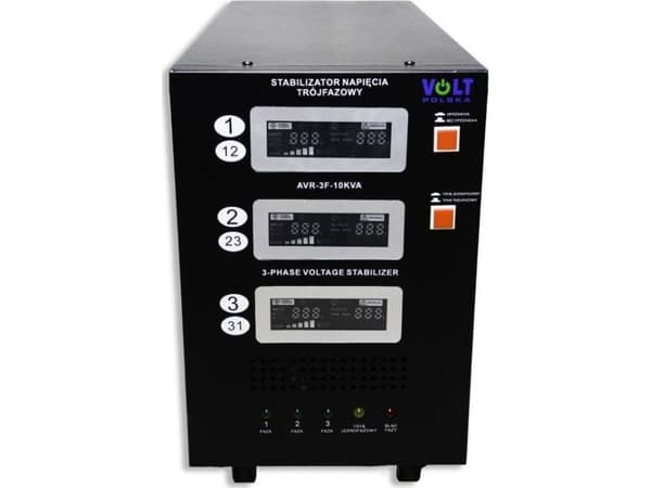 Voltin kolmivaiheinen jännitevakaaja AVR PRO 10000VA 3% SERVO 3-F
