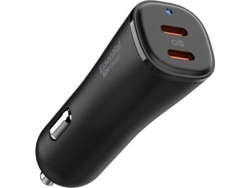 Spigen ArcStation Essential EV502 50W autolaturi - musta