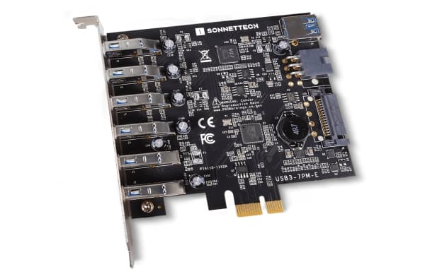 Sonnet Allegro USB 3.2 -kortti PCIe 7 porttia - USB-ohjain - PCI-Express (USB3-7PM-E)