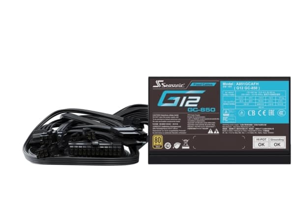 Seasonic virtalähde 850W G12 GC-850 80+Gold (SSP-850RT2)