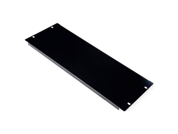 ROLINE 26.21.0096, Blankt panel, Sort, Stål, 4U, 480 mm, 175 mm