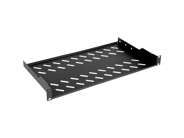ROLINE 26.21.0121, Rackhylle, Sort, Stål, 15 kg, 1U, 485 mm