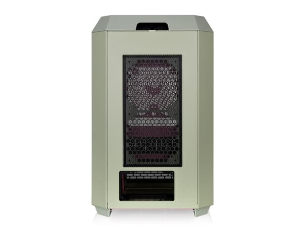 Thermaltake The Tower 300 - Microtower - mini ITX / micro ATX - genomskinlig sidopanel (härdat glas) - ingen strömförsörjning (PS/2) - matcha plommon