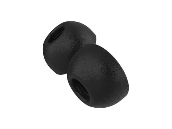FIXED Plugs Pro - Sats med hörsnäckor för trådlösa hörlurar - svart - för Apple AirPods