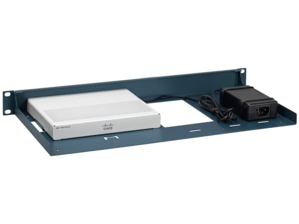 Rackmount.IT RM-CI-T21, Monteringsbrakett, Blå, 1U, RoHS, Nederland, Cisco ISR 1101-4P
