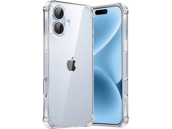 Kotelo Ugreen CA102 iPhone 16 Plus -puhelimelle (läpinäkyvä)