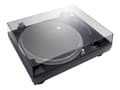 Pikkukuva 1 / 5: Lenco L-3808 Black, Suoravetolevysoitin, Musta, Alumiini, Metalli, Muovi, Alumiini, 33,45 RPM, Moving magnet (MMC)