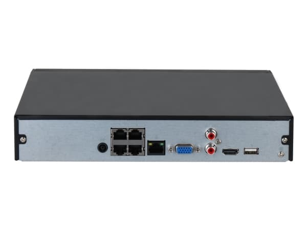 Dahua Technology Lite NVR2104HS-P-4KS3, 4 kanaler, 3840 x 2160 pixel, 720p, 960p, 1080p, HDMI: 3840 × 2160, 1920 × 1080, 1280 × 1024, 1280 × 720 VGA: