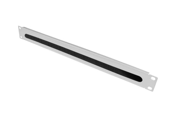 Alcasa GC-N0157, Kabelinngang, Hvit, Stål, 1U, 483 mm, 10 mm