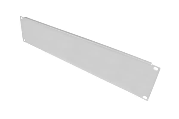 Alcasa GC-N0159, Blind panel, Vit, Stål, 2U, 483 mm, 85 mm