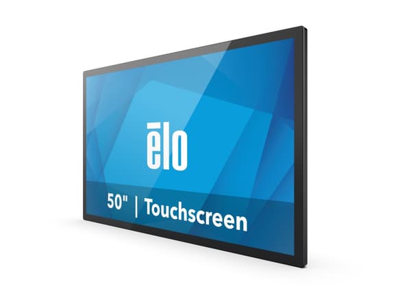 Elo 5054L - Commercial Grade - LED-skärm - 50" - öppen ram - pekskärm - 3840 x 2160 4K @ 60 Hz - 500 cd/m² - 4000:1 - 9.5 ms - 2xHDMI, DisplayPort, U
