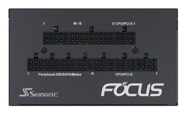 Seasonic FOCUS GX 750 - Strømforsyning (intern) - 80 PLUS Gold - AC 100-240 V - 750 watt