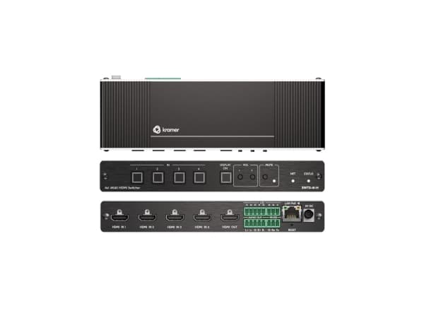 Kramer Electronics SWT3-41-H, HDMI, 60 hz, 3840 x 2160, 18 Gbit/s, 4K Ultra HD, 5 V